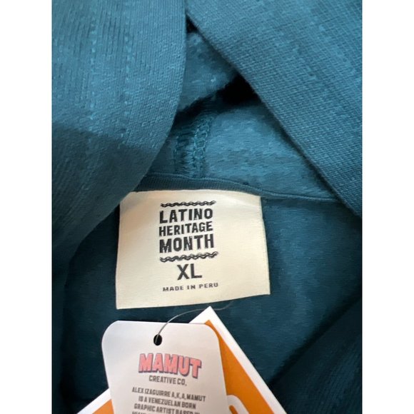 Latino Heritage Month Kids' Latin America Hooded Sweatshirt - Navy XL - Picture 5 of 8